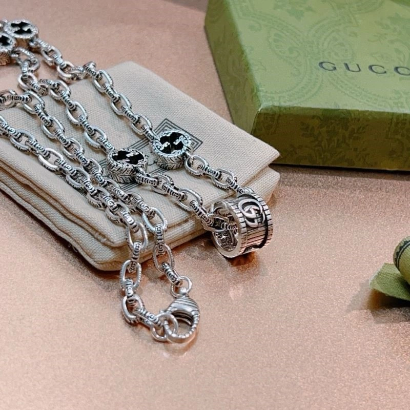 SmoothTexture Gucci Necklaces 243666