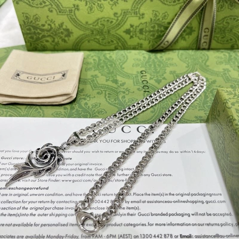 Unisex Gucci Necklaces 243648