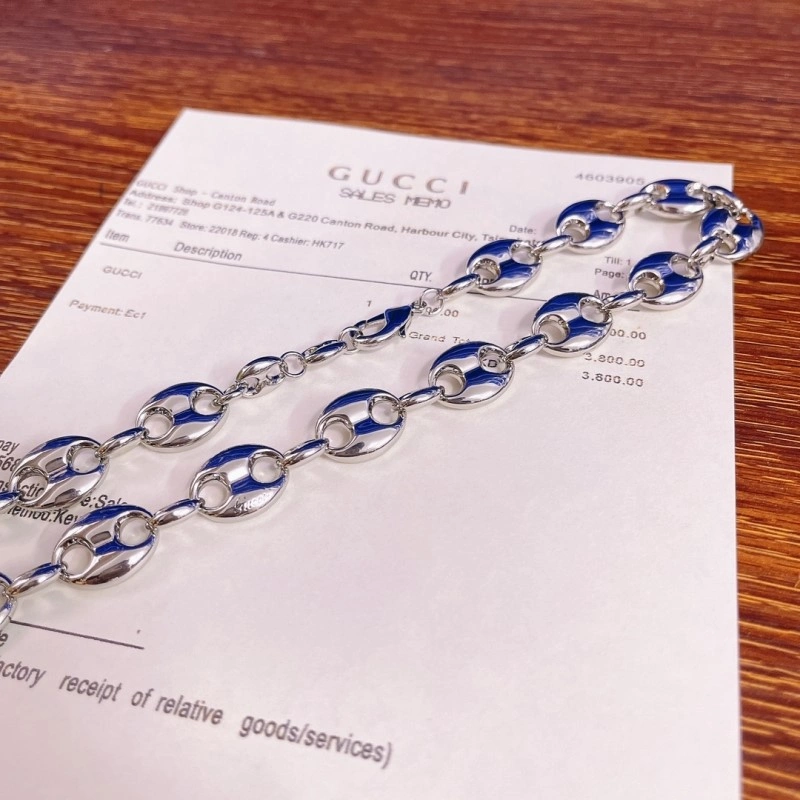 RelaxedFit Gucci Necklaces 243546