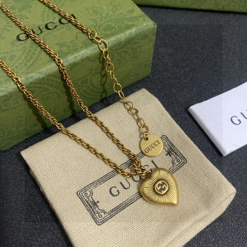 Sleek Gucci Necklaces 243516