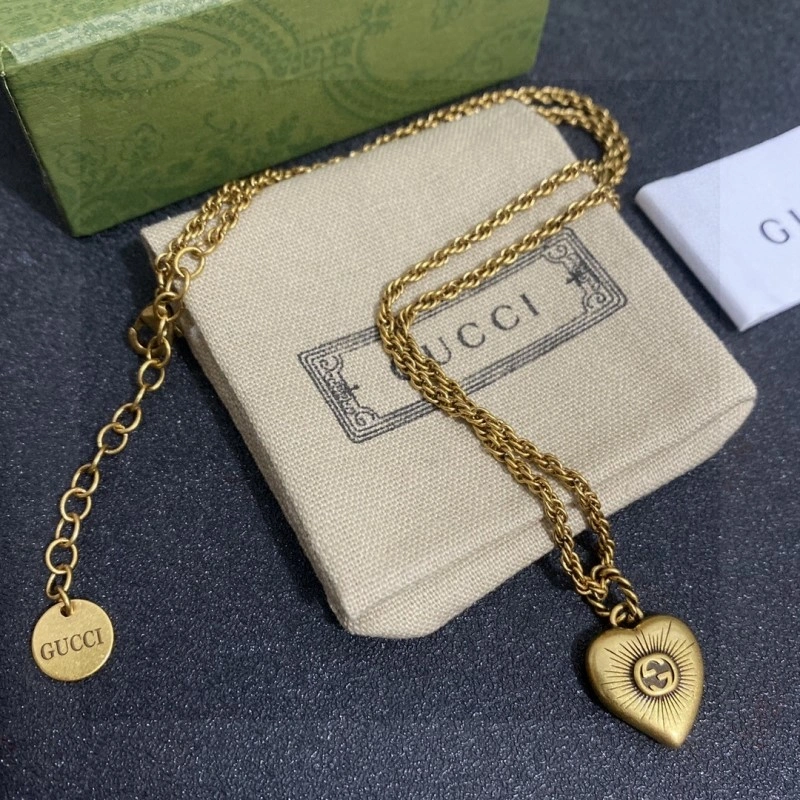 Sleek Gucci Necklaces 243516