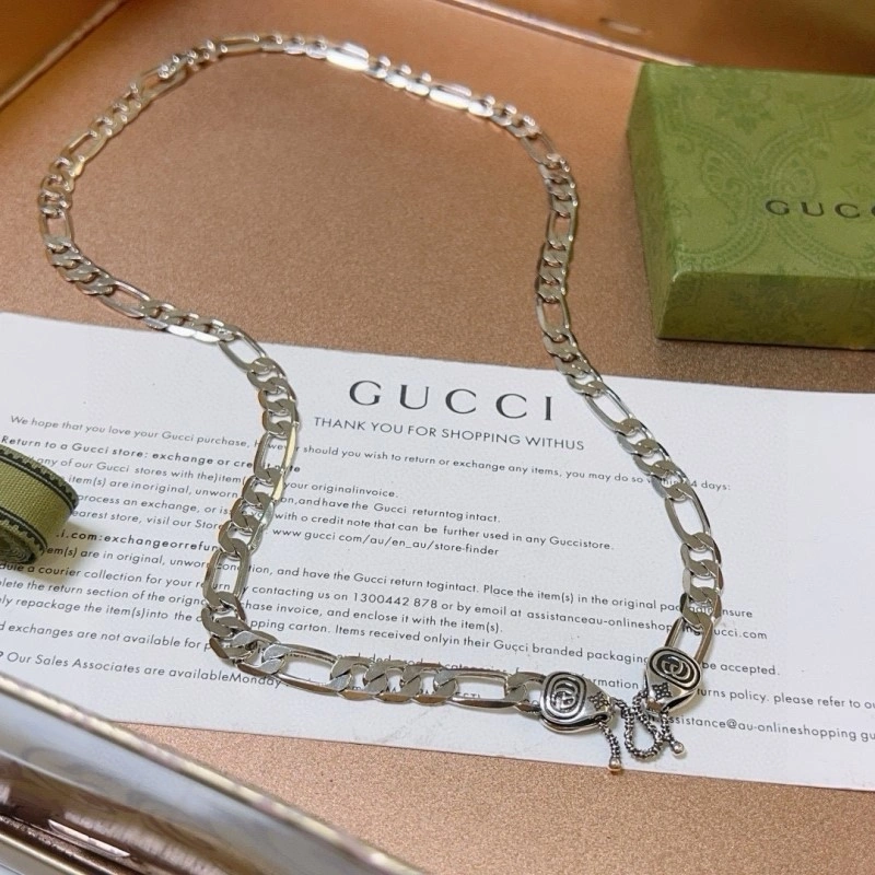 Gucci Necklaces SmoothTexture 243127