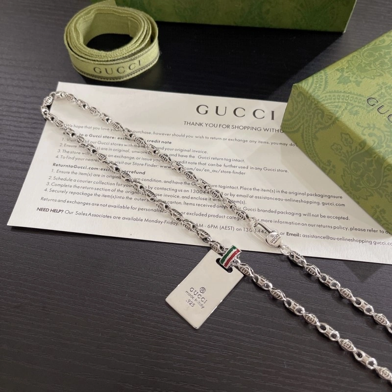 Gucci Necklaces OdorResistant 243132