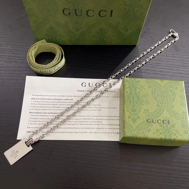 Gucci Necklaces OdorResistant 243132
