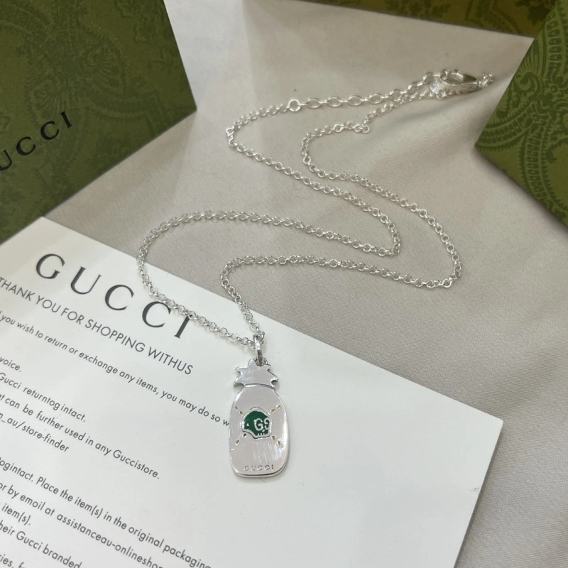 SmoothTexture Gucci Necklaces 243109