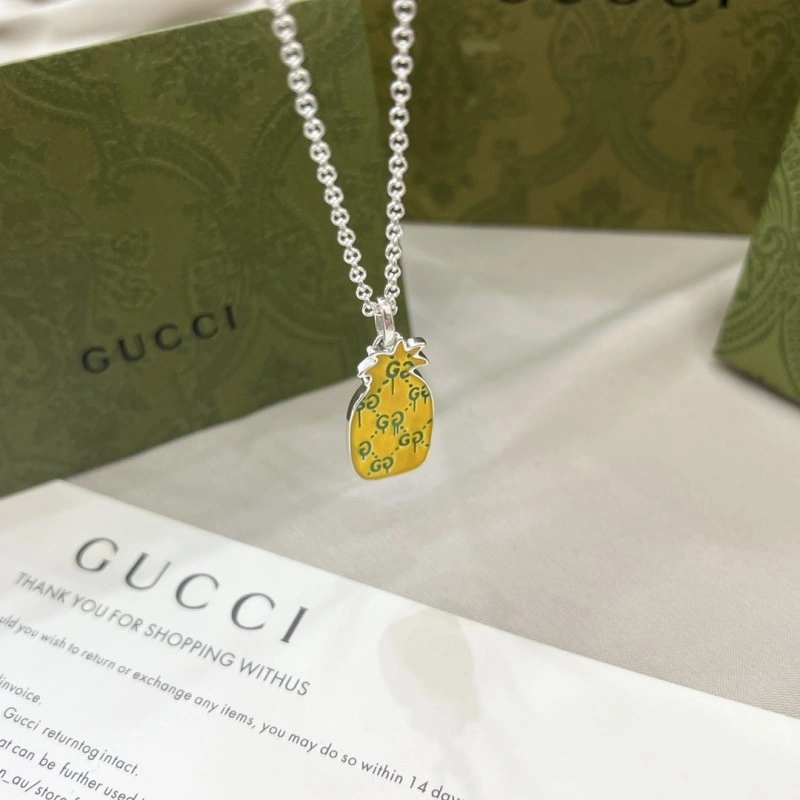 SmoothTexture Gucci Necklaces 243109