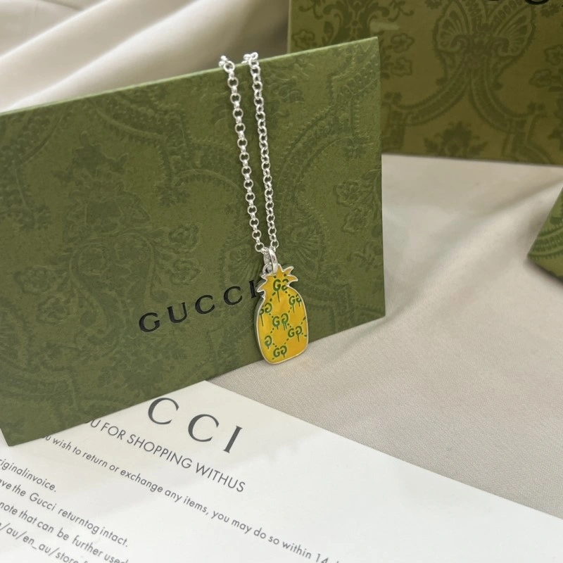 SmoothTexture Gucci Necklaces 243109