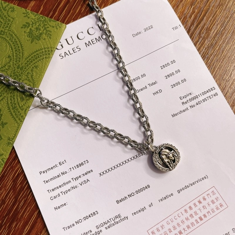 Gucci Necklaces OdorResistant 242918