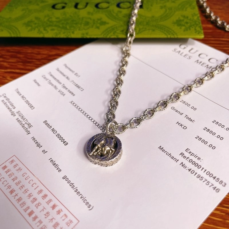 Gucci Necklaces OdorResistant 242918