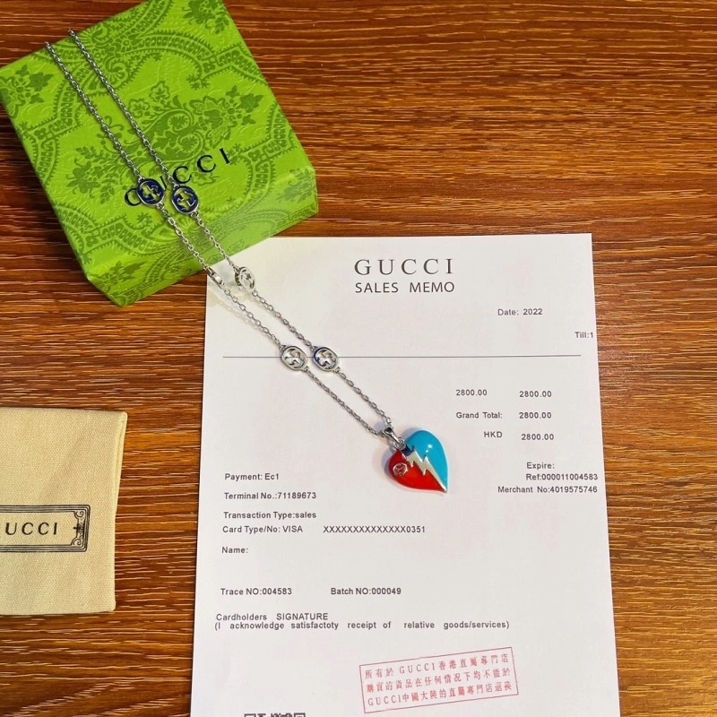 Breathable Gucci Necklaces 242907
