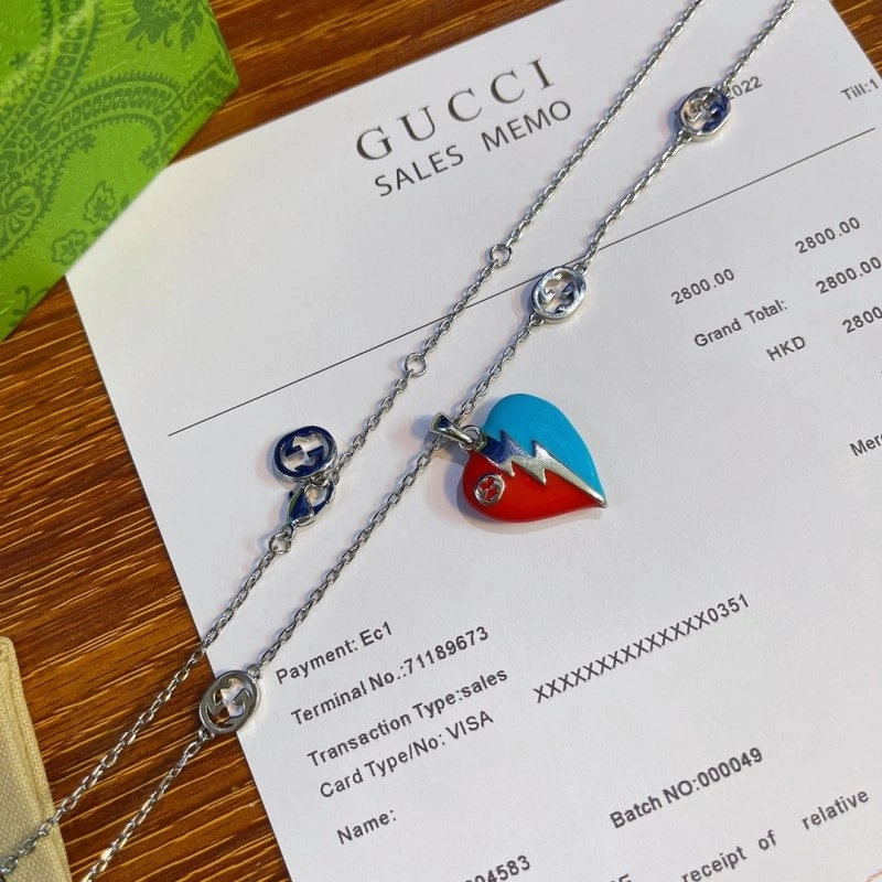 Breathable Gucci Necklaces 242907