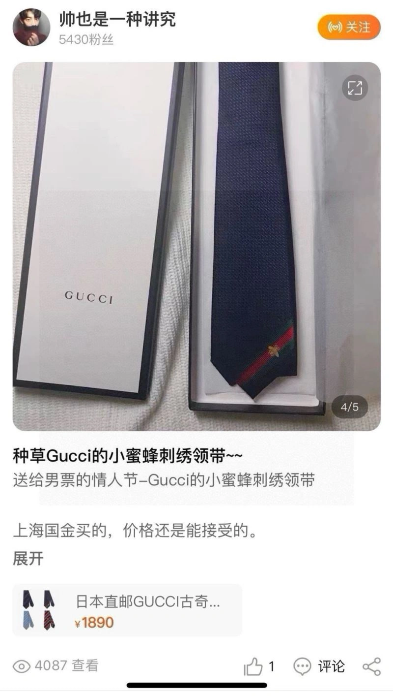 TravelReady Gucci Neckties 268903