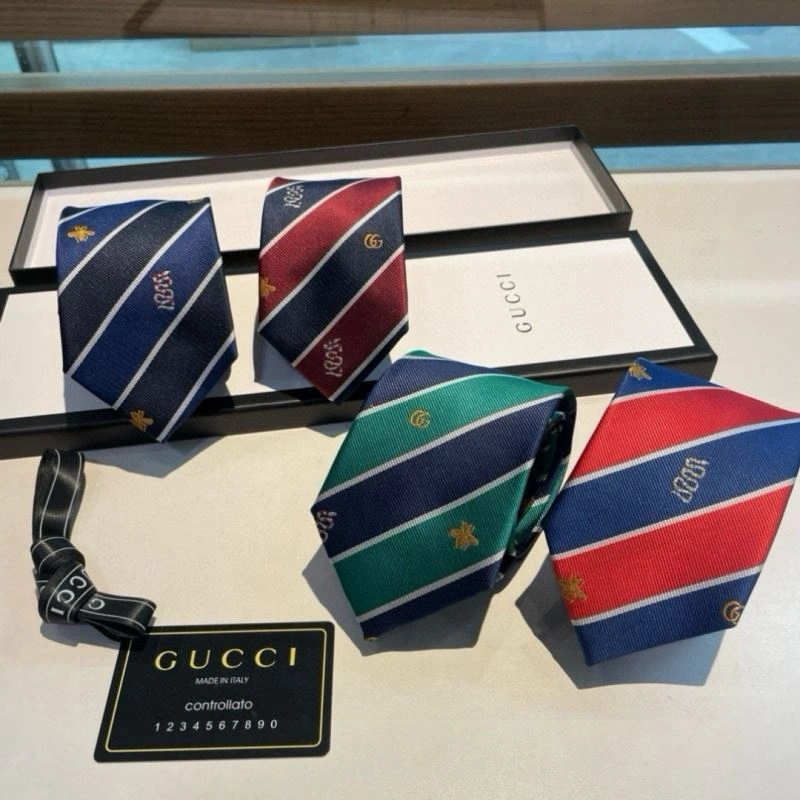 Gucci Neckties Breathable 268866