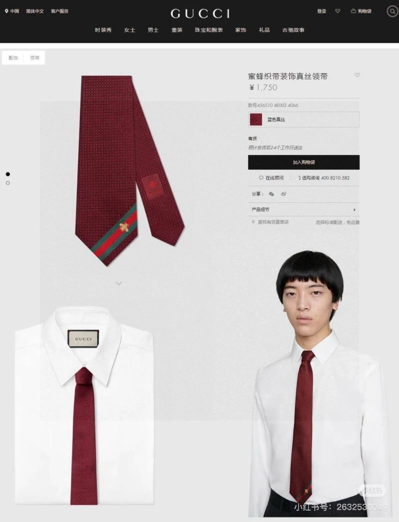 UrbanChic Gucci Neckties 268825