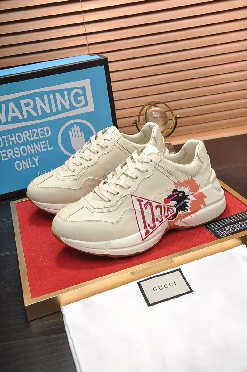 Gucci Rhyton Shoes Minimalist 25297