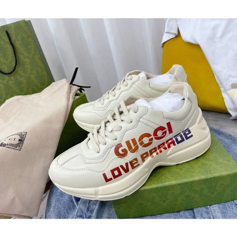 Gucci Rhyton Shoes Versatile 26023