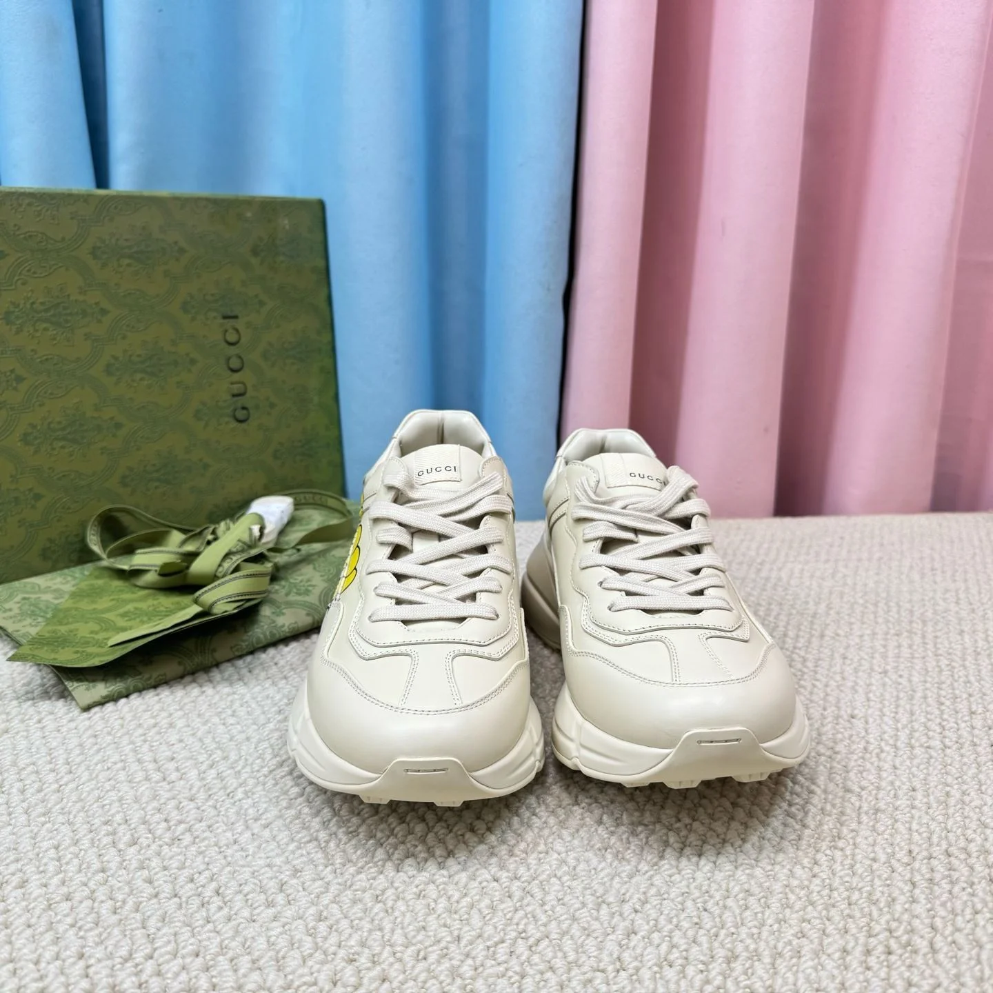 Gucci Rhyton Shoes Durable 24424