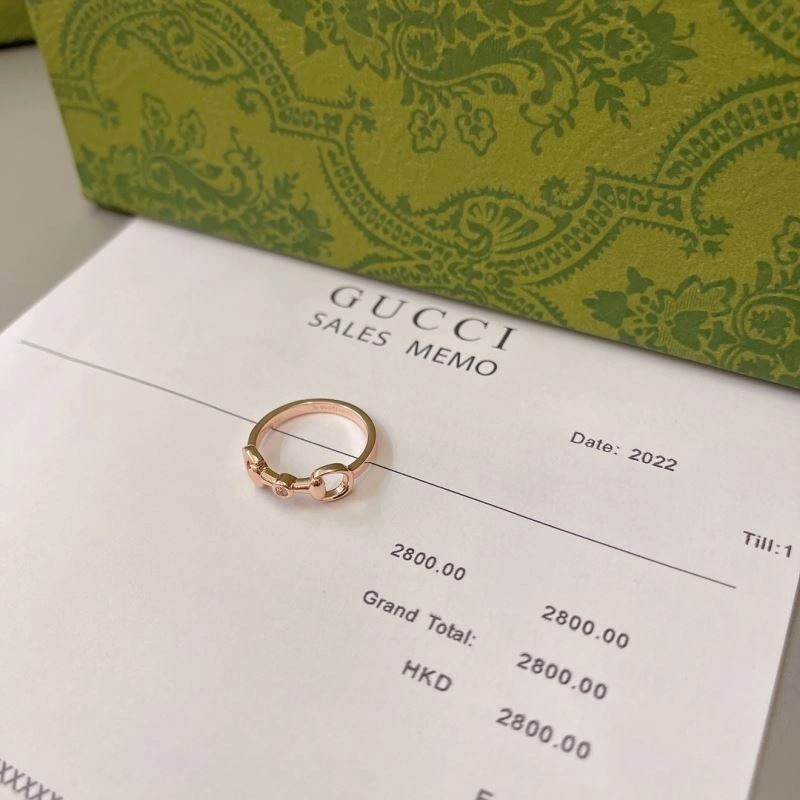 RelaxedFit Gucci Rings 244950