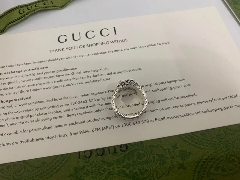 Colorful Gucci Rings 244674