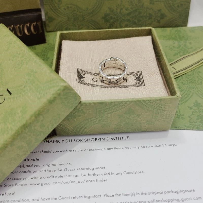 WaterResistant Gucci Rings 243925