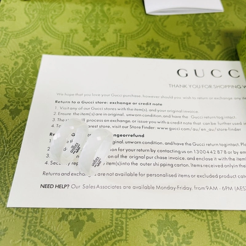 TechFriendly Gucci Rings 242860