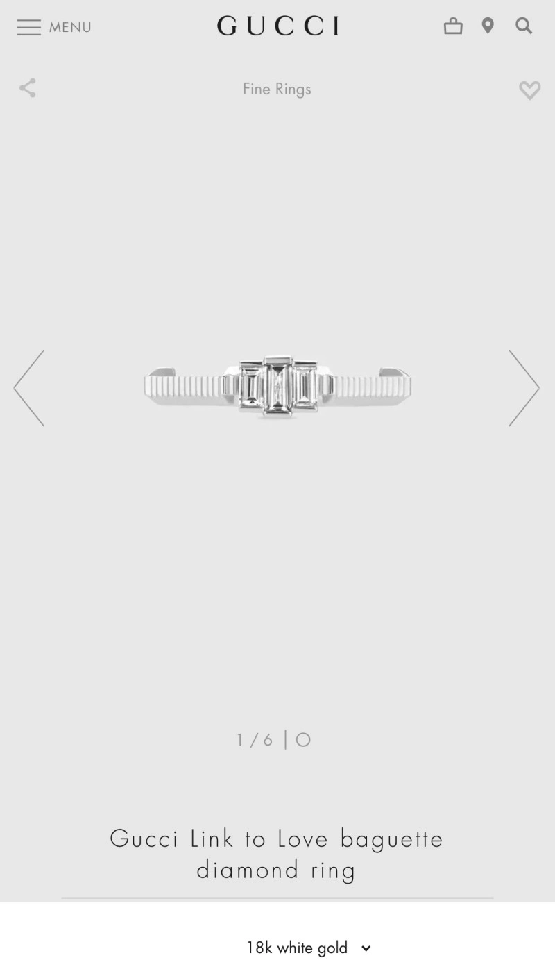 Gucci Rings SmartChoice 242854