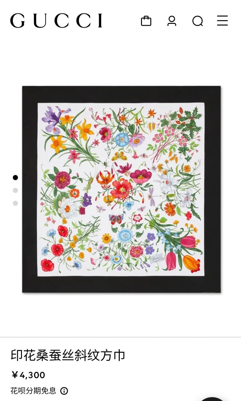 Gucci Scarf Seasonal 271811