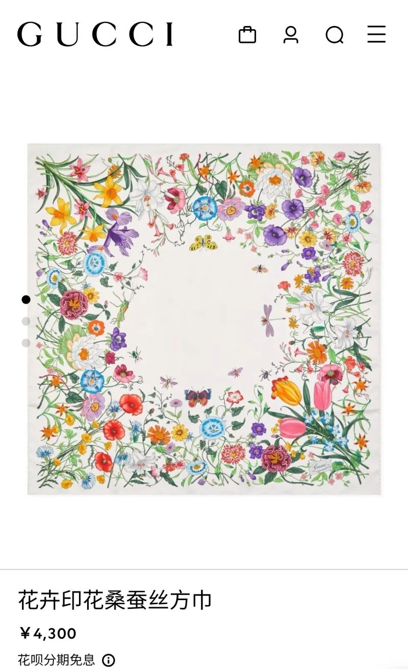 TimelessDesign Gucci Scarf 271788