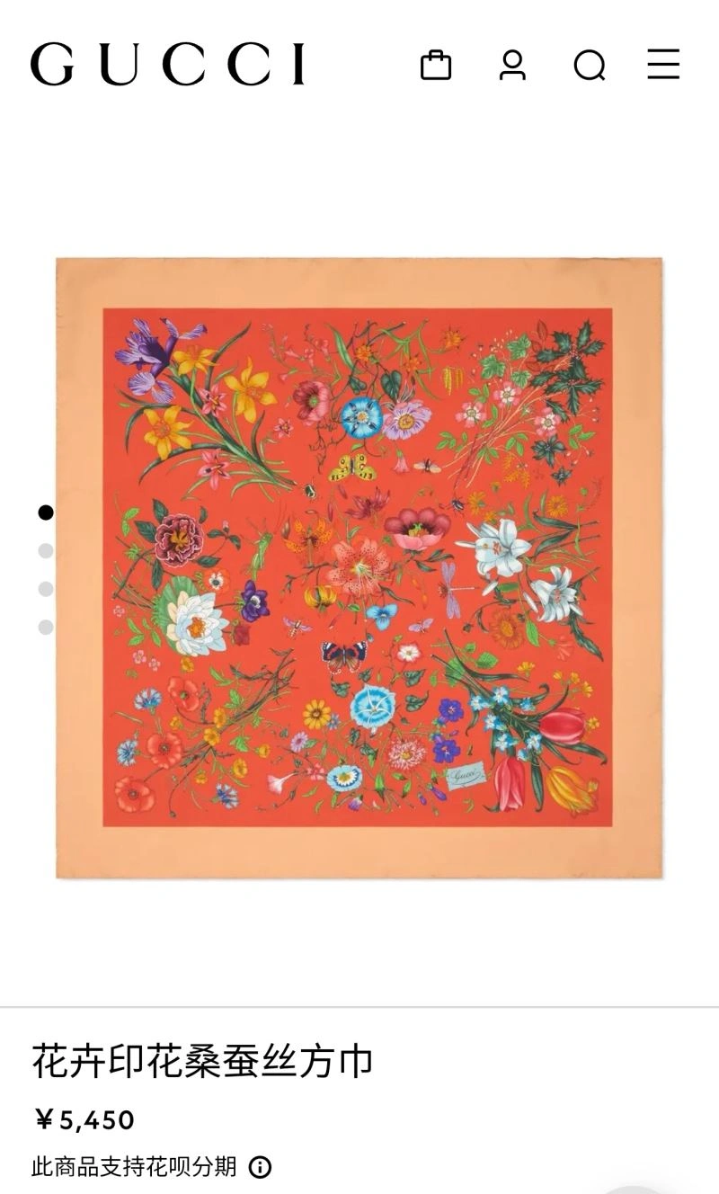 Refined Gucci Scarf 271797