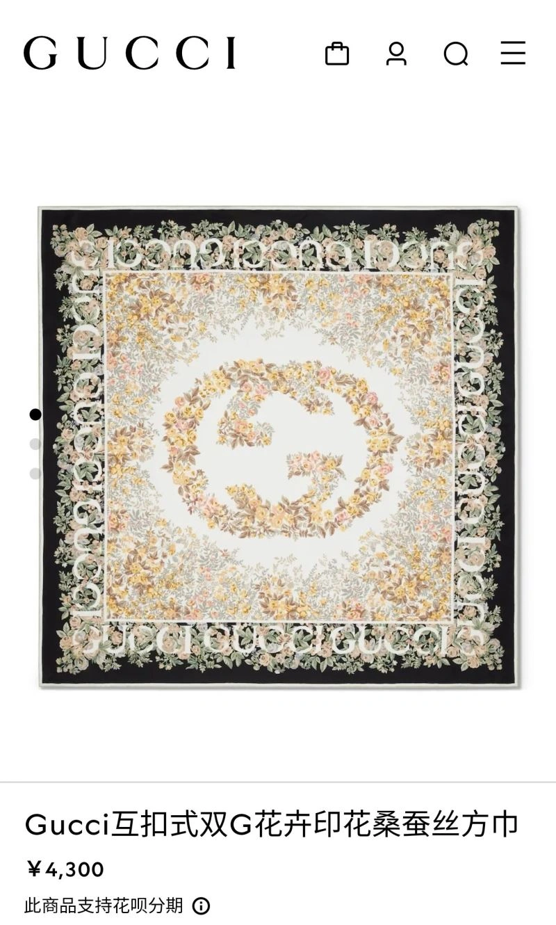 Gucci Scarf Resilient 271791