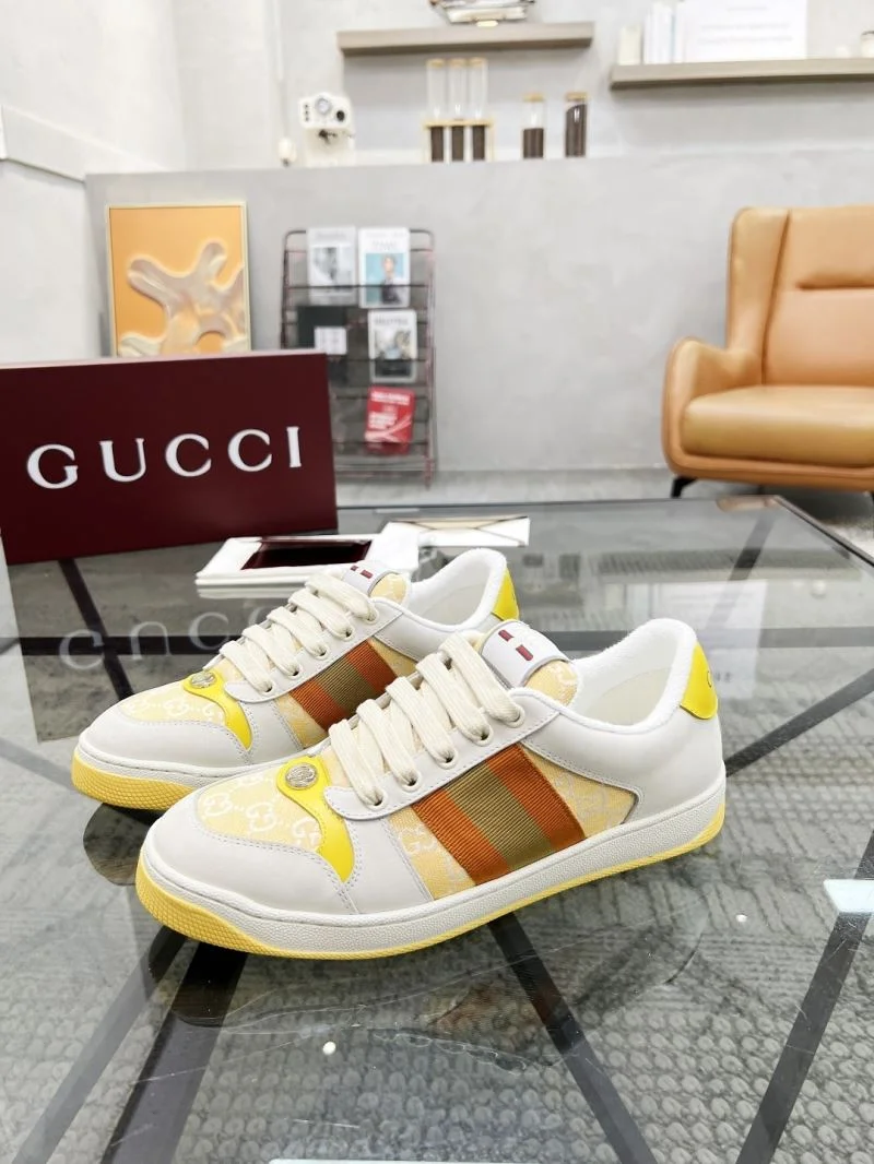 Gucci Screener Shoes Sleek 24000