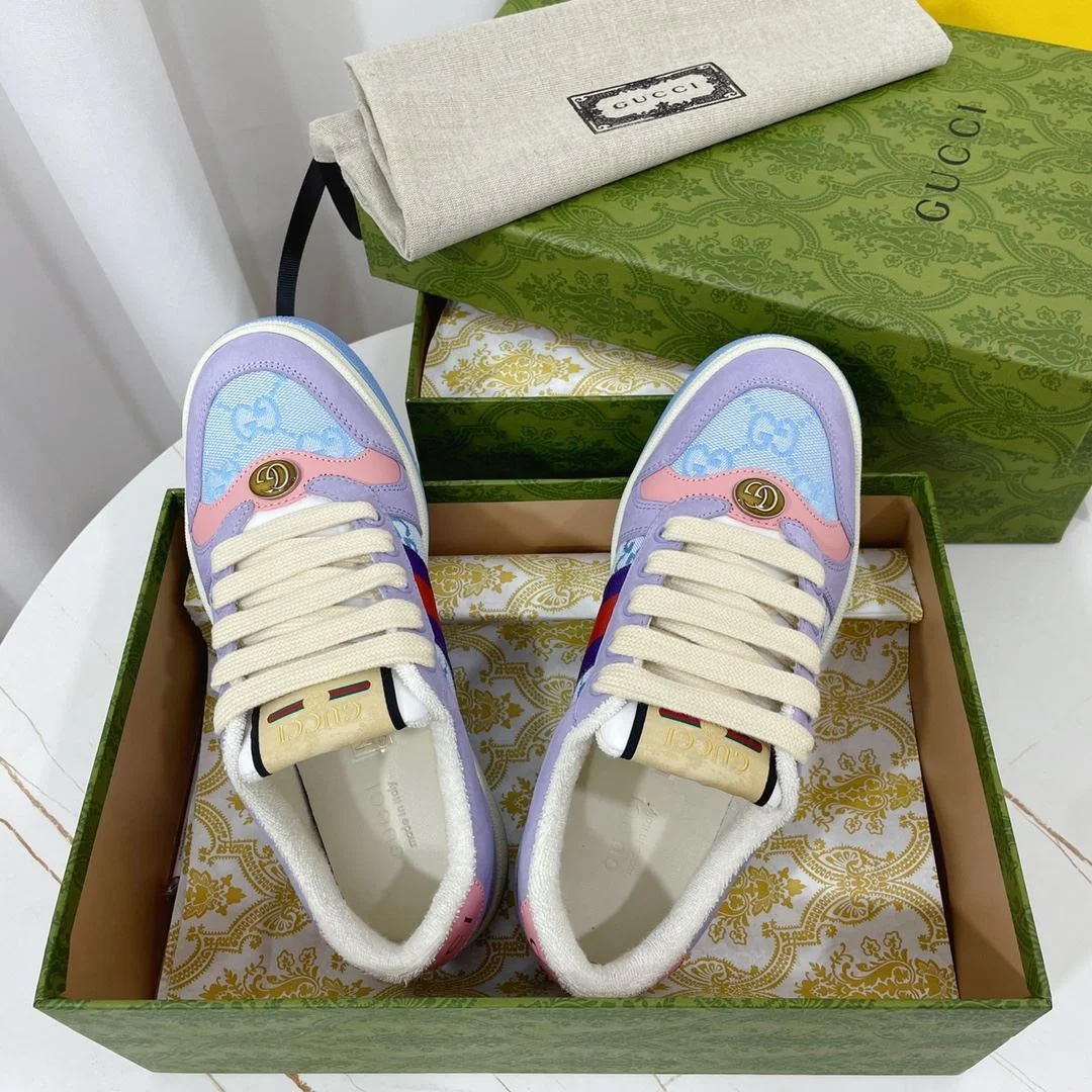 Gucci Screener Shoes Breathable 24594