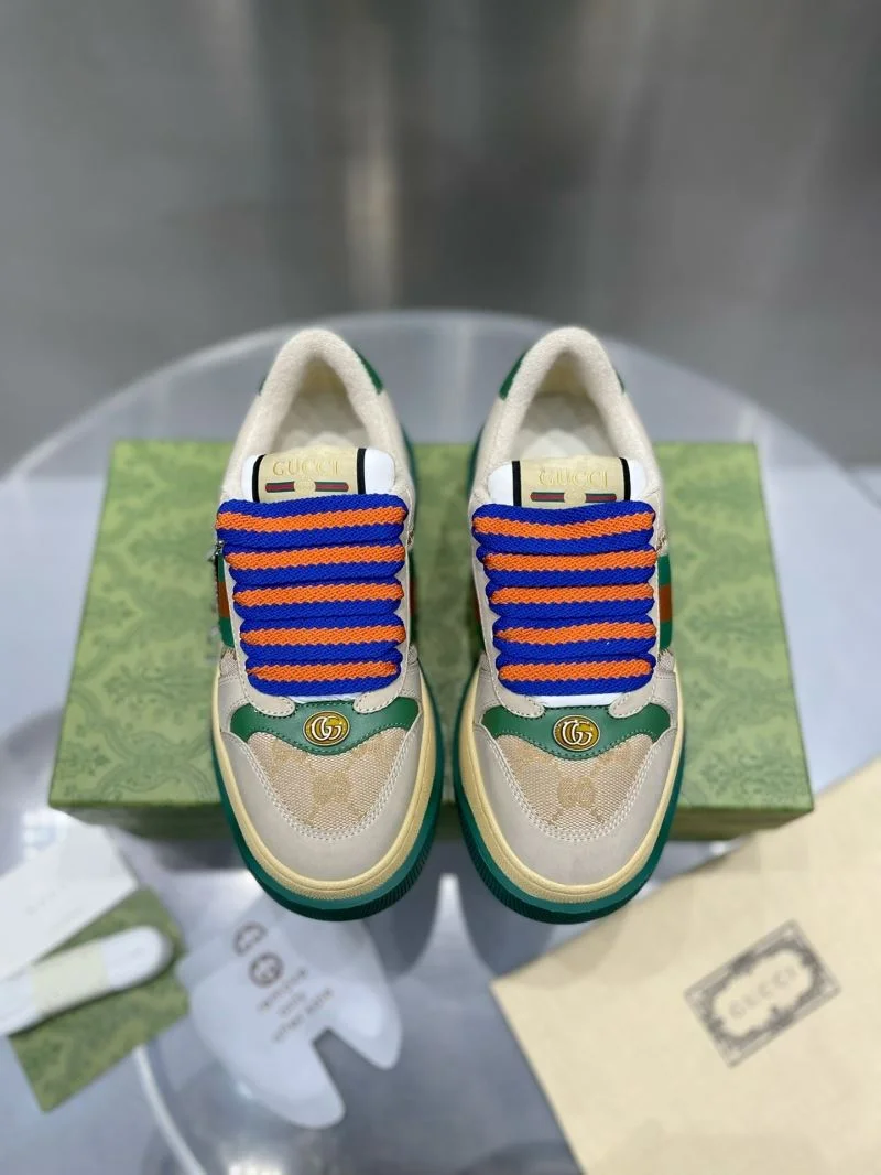 Gucci Screener Shoes Breathable 24984