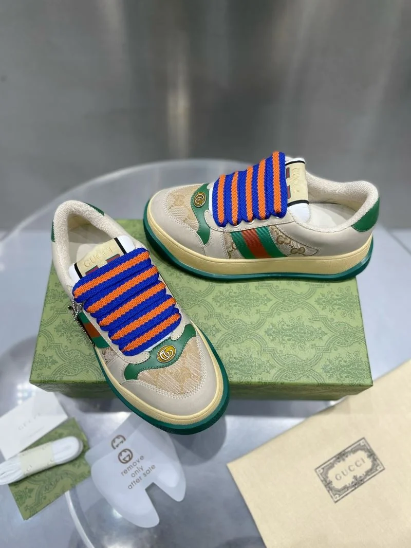 Gucci Screener Shoes Breathable 24984