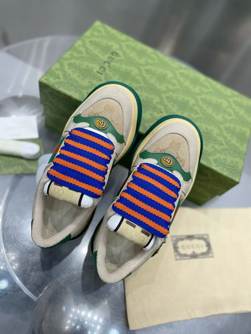 Gucci Screener Shoes Breathable 24984