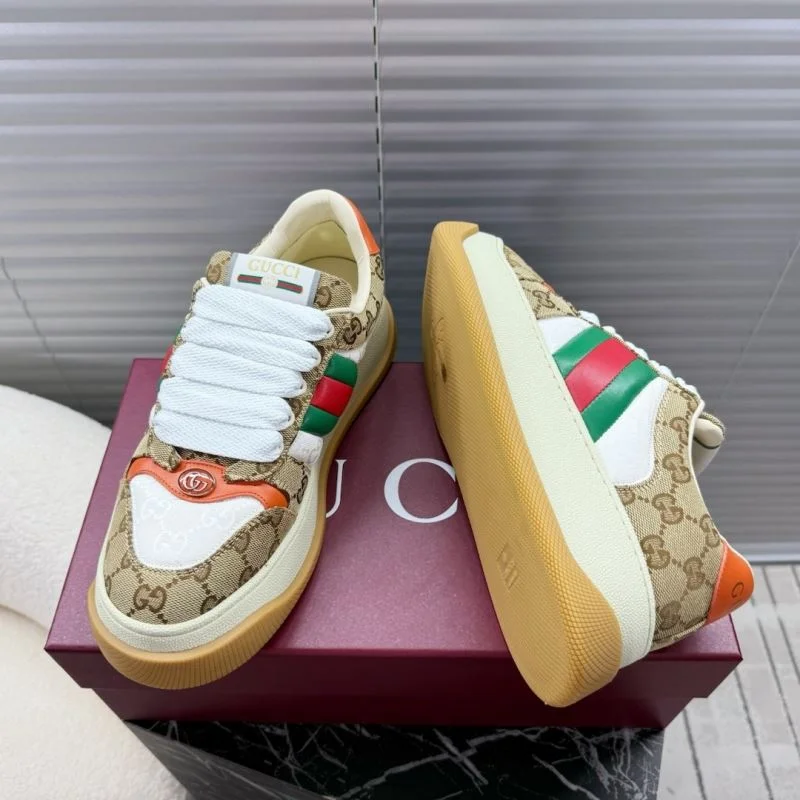 Gucci Screener Shoes ZipUp 24717