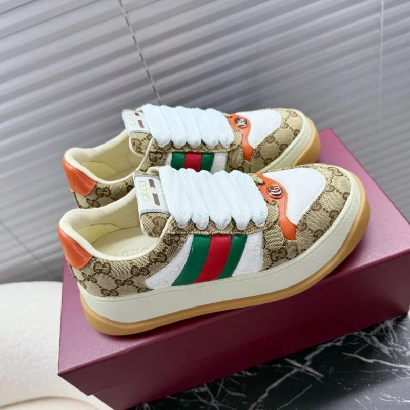 Gucci Screener Shoes ZipUp 24717