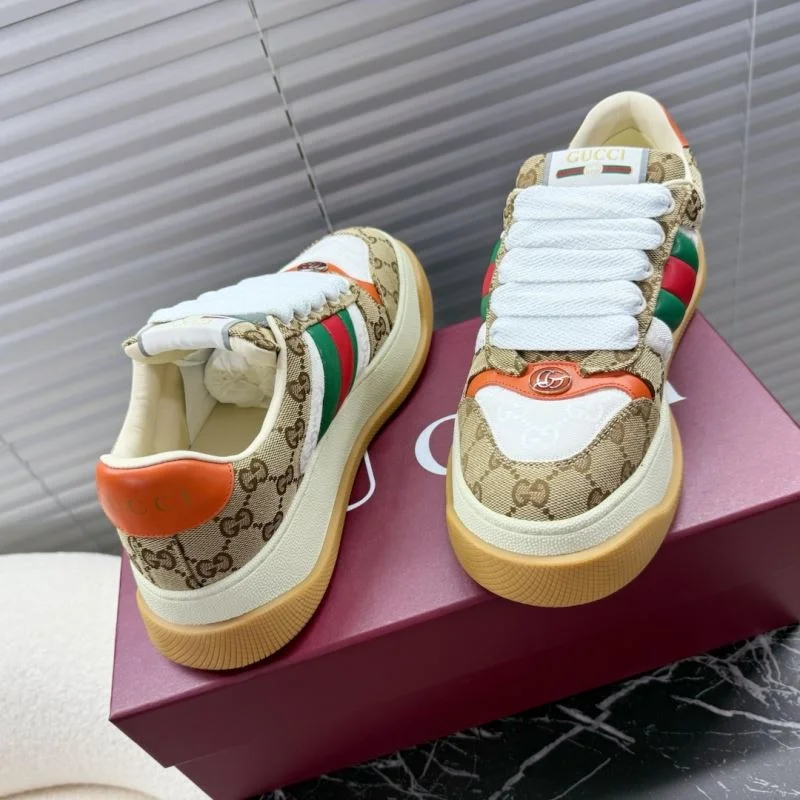 Gucci Screener Shoes ZipUp 24717