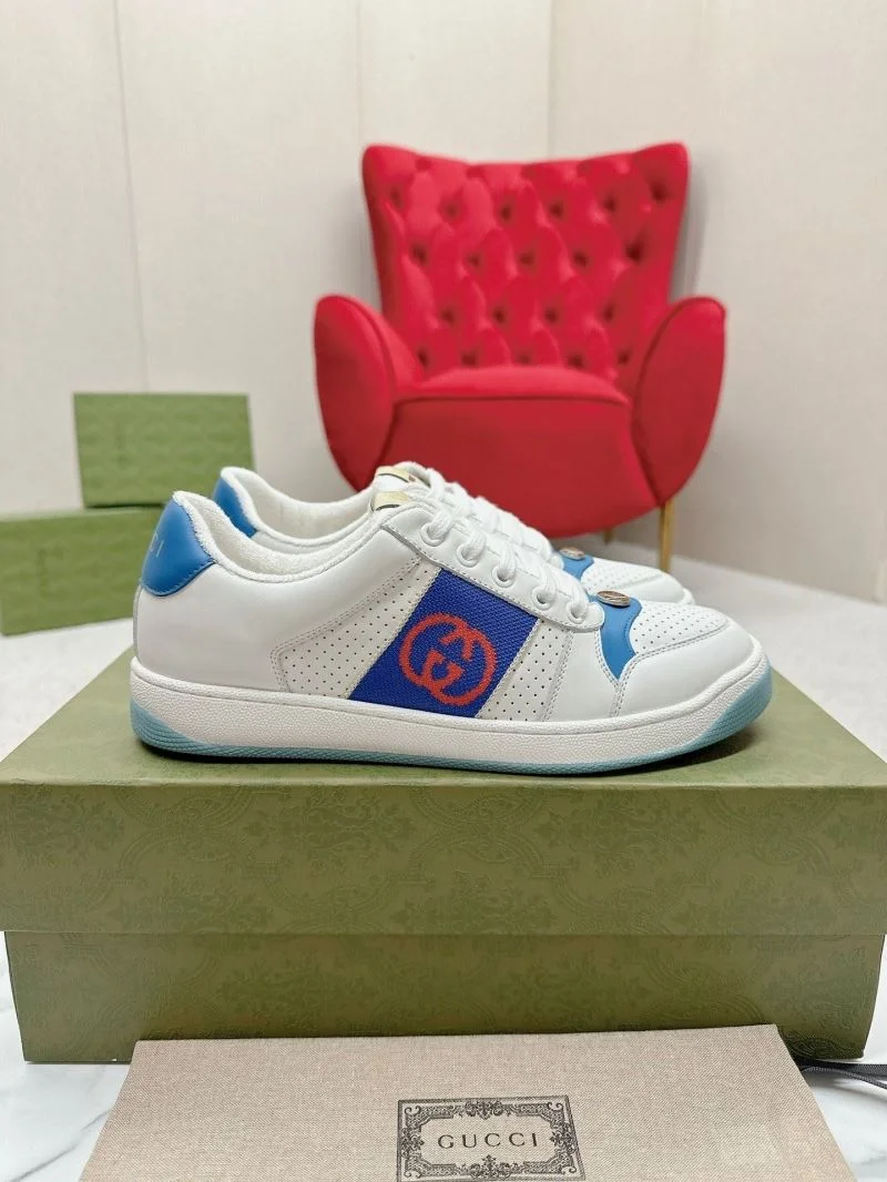 Gucci Screener Shoes Breathable 25968