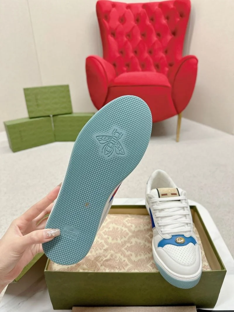 Gucci Screener Shoes Breathable 25968