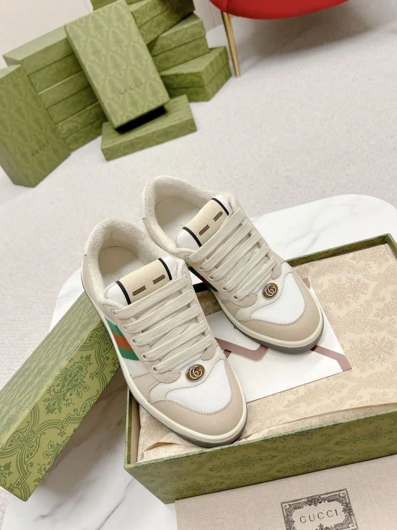 Gucci Screener Shoes Breathable 25988