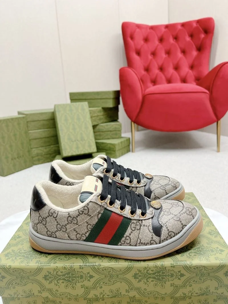 Supportive Gucci Screener Shoes 25971
