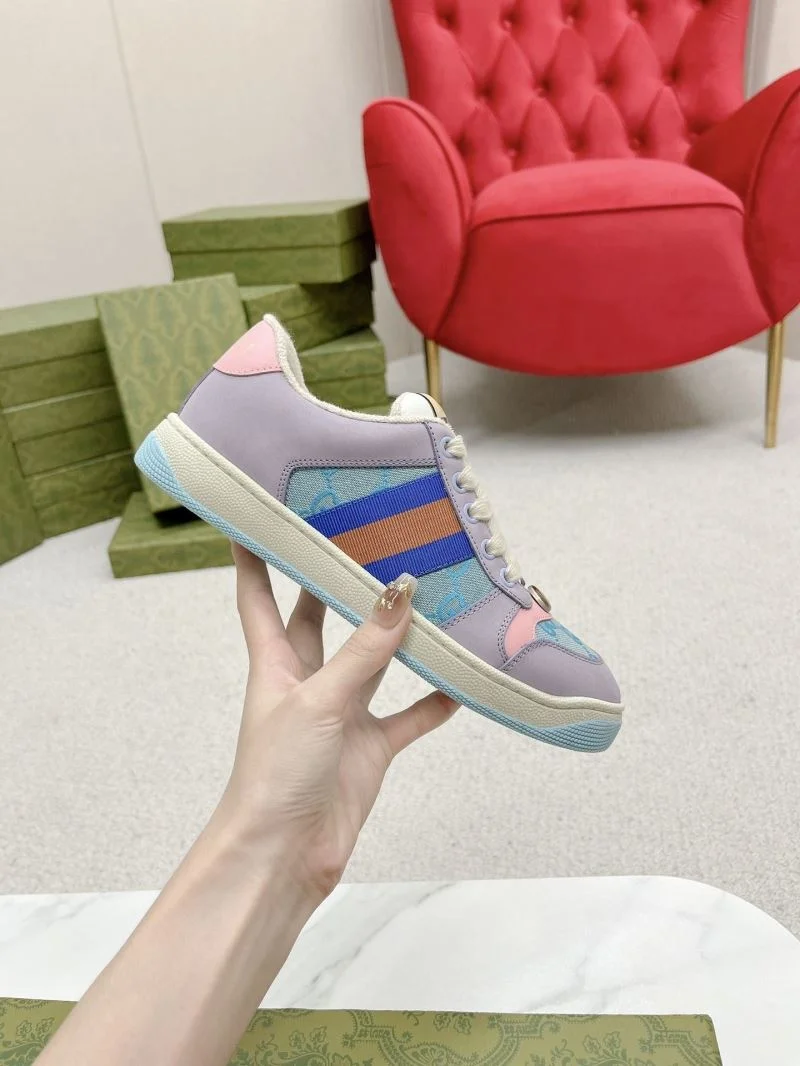 MoistureWicking Gucci Screener Shoes 25924