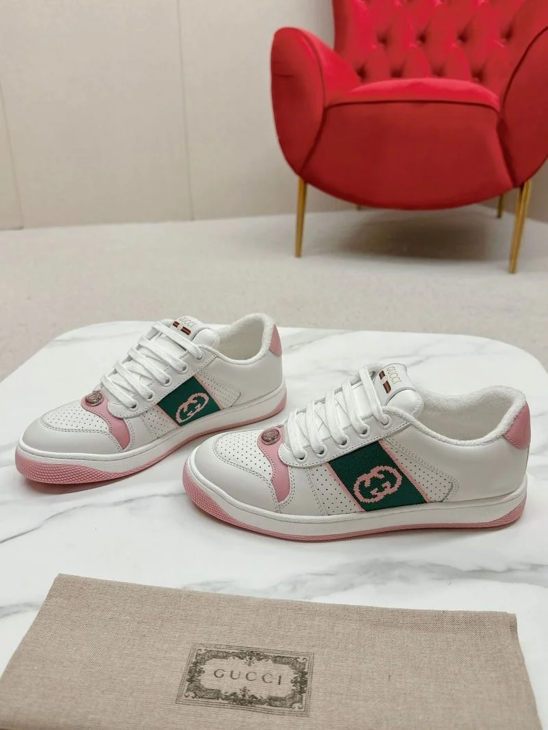 Gucci Screener Shoes Snug 25912