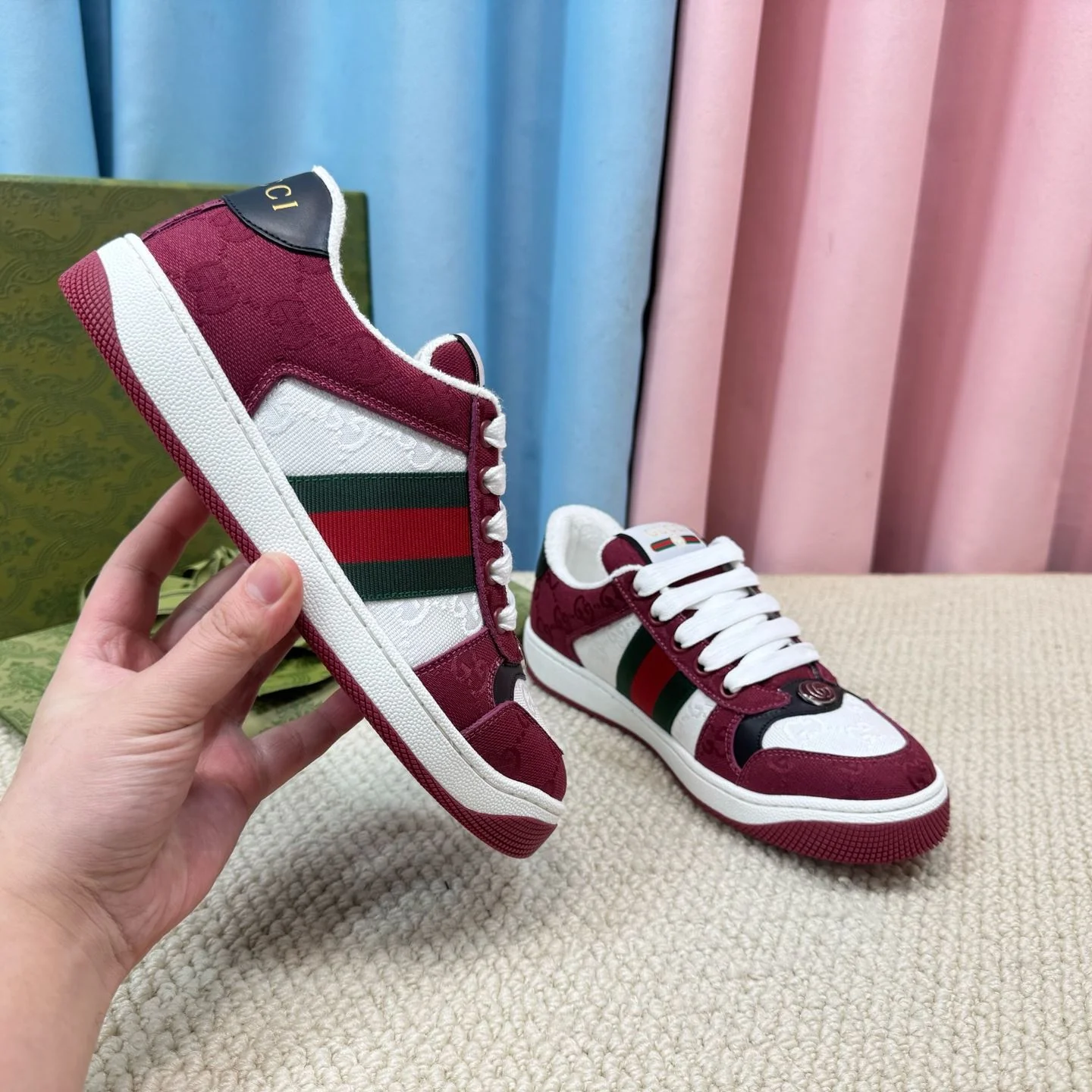 TravelReady Gucci Screener Shoes 24342