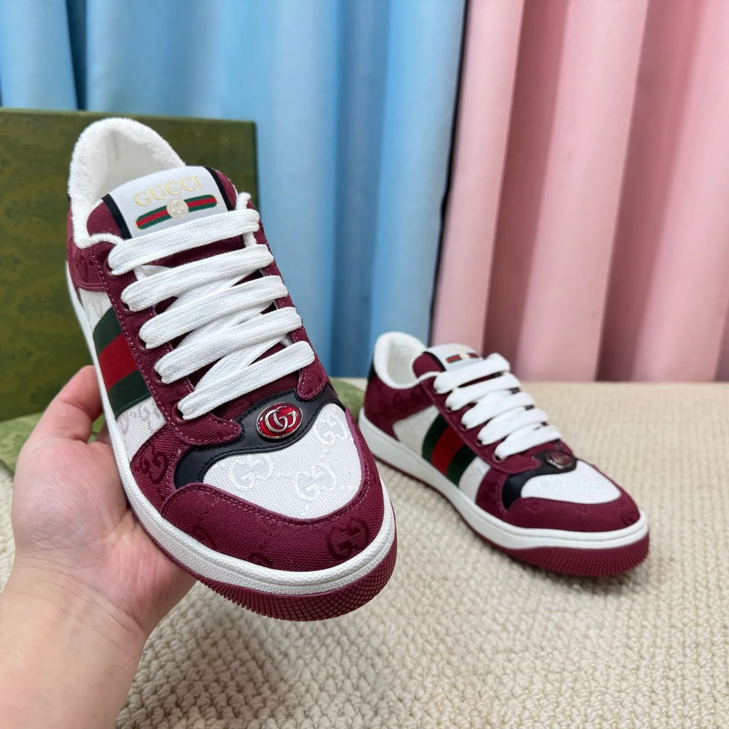 TravelReady Gucci Screener Shoes 24342