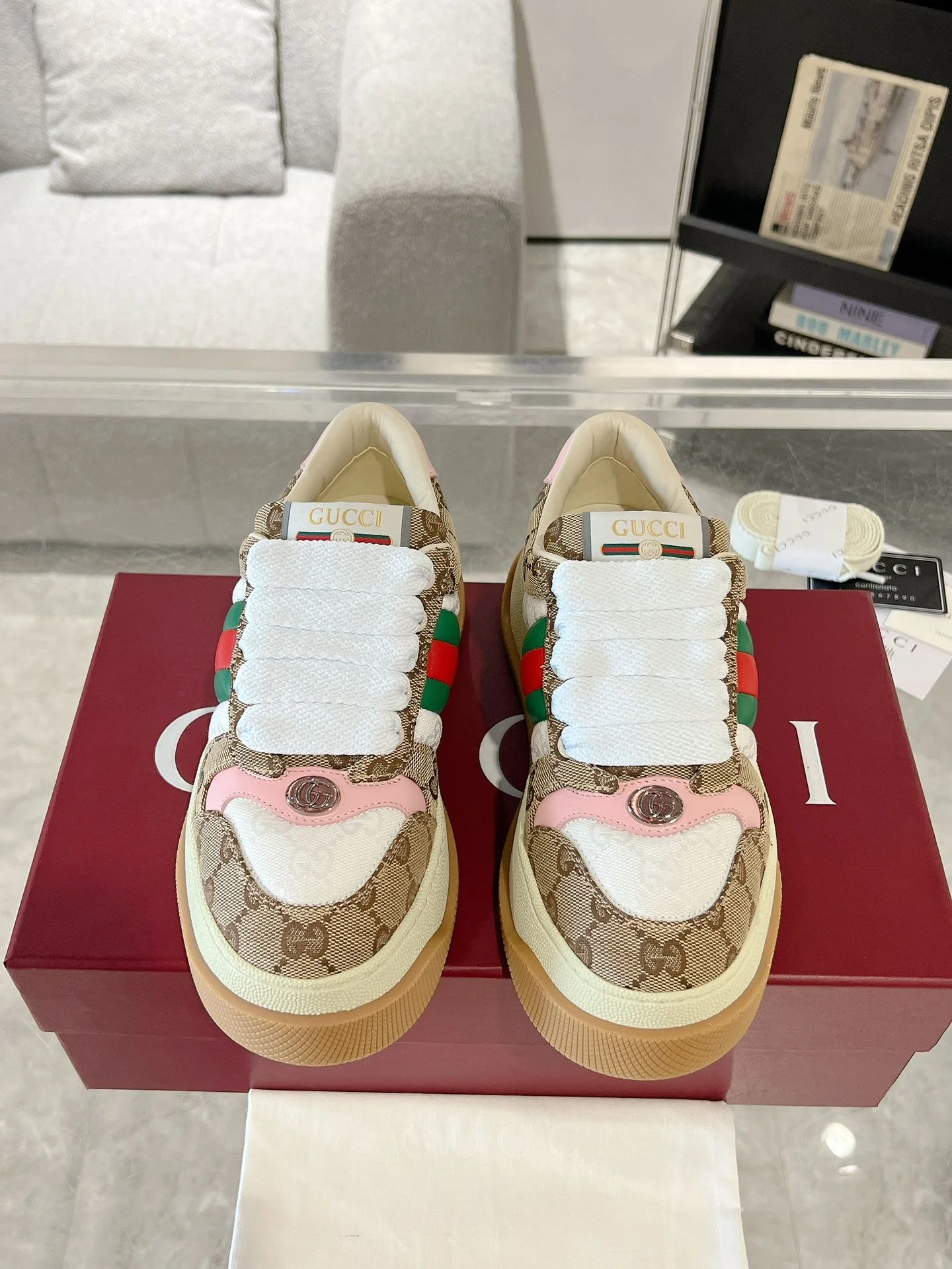ZeroBulk Gucci Screener Shoes 24339