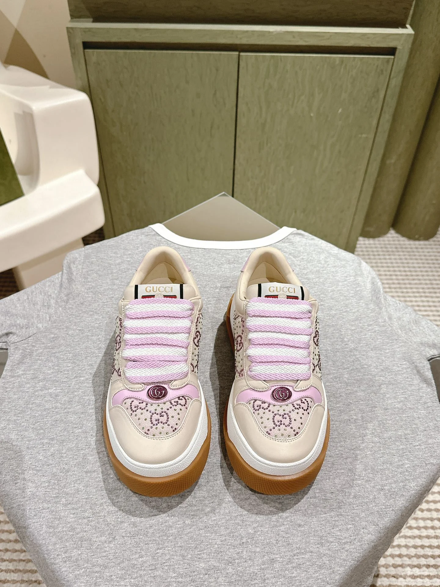 Gucci Screener Shoes Soft 24332
