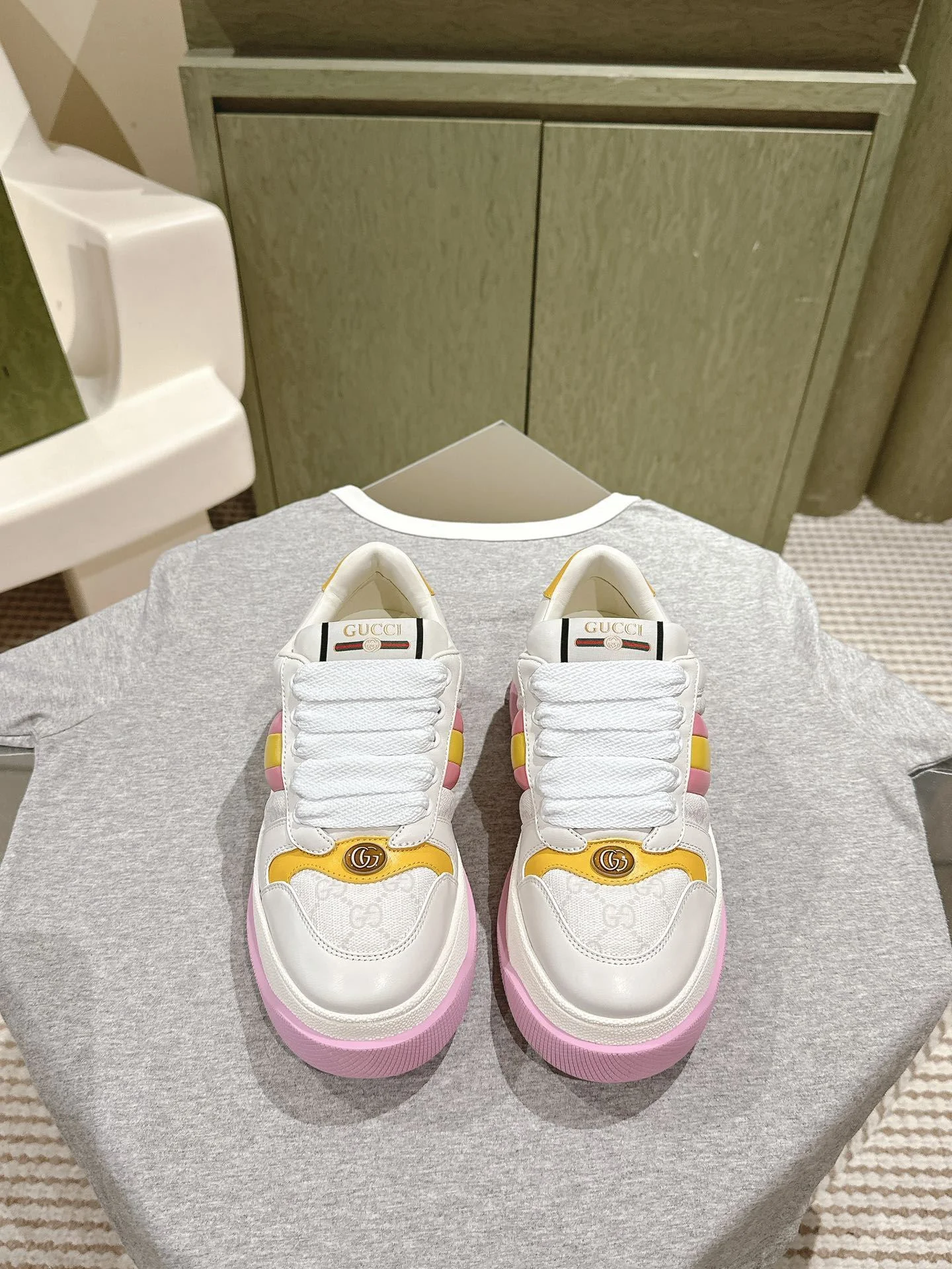 Gucci Screener Shoes Vibrant 24337