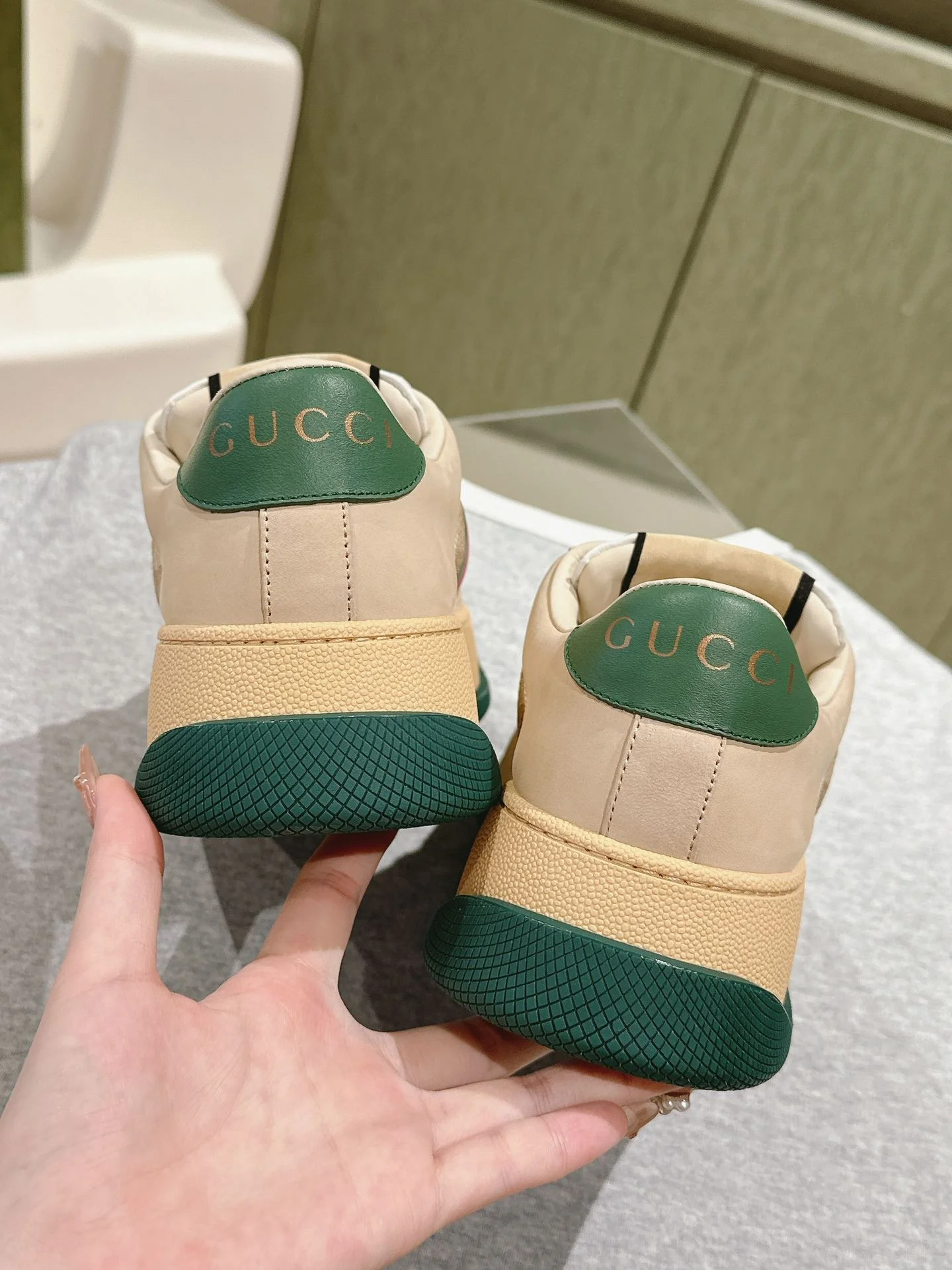 Gucci Screener Shoes WrinkleFree 24338